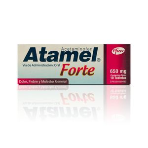 ATAMEL FORTE TABLETA 650MGX10