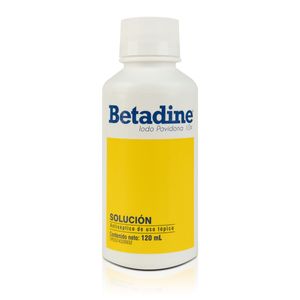 BETADINE  120 ML SOLUCION