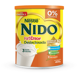 NESTLE NIDO FORTICRECE DESLACTOSADA 400G