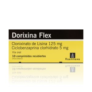 DORIXINA FLEX .125/5MG/10 COMPRIMIDOS