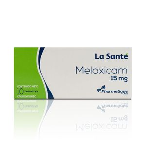 LA SANTE MELOXICAM 15 MG X10 TABLETAS