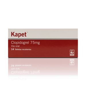 KAPET .75 MG X14 TABLETAS RECUBIERTAS