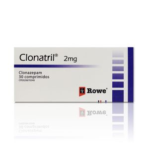 CLONATRIL 2 MG X 30 COMP