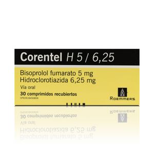 CORENTEL H  5/6.25 MG X30 COMPRIMIDOS