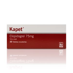 KAPET 75 MG X30 TABLETAS RECUBIERTAS