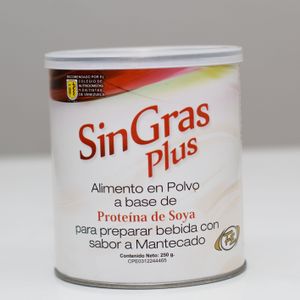 GAMMAFOOD SINGRAS PLUS POLVO MANTECADO 250 GR