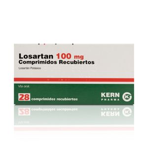 KERN LOSARTÁN 100 MG X28 COMPRIMIDOS RECUBIERTOS