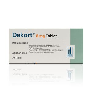 DEKORT 8 MG X20 TABLETAS