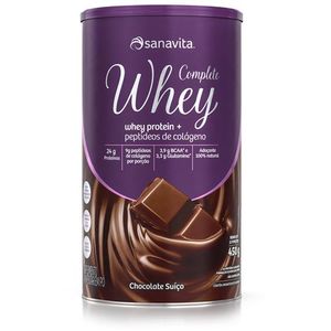 SANAVITA COLAGENO COMPLEJO PROTEINA CHOCOLATE SIN GLUTEN 450 GR