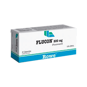 FLUCON 200 MG X4 CAPSULAS