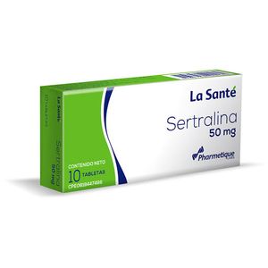 LA SANTE SERTRALINA 50 MG X10 TABLETAS