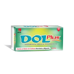 CALOX DOL PLUS 650 MG X10 TABLETAS