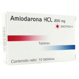 BIOTECH AMIODARONA 200 MG X10 TABLETAS