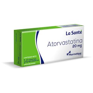LA SANTÉ ATORVASTATINA 20 MG X14 TABLETAS