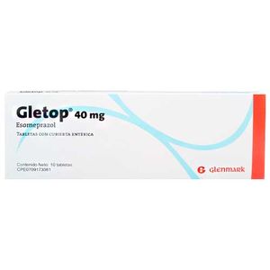 GLETOP 40 MG X10 TABLETAS