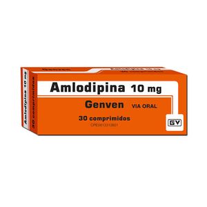 AMLODIPINA 10 MG X30 COMPRIMIDOS GENVEN