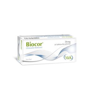 MCK BIOCOR 20 MG X30 TABLETAS RECUBIERTAS