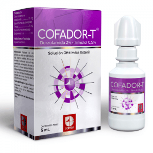 COFADOR-T SOLUCION OFTALMICA 2% 0.5% 5 CC