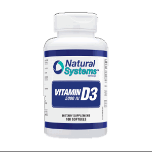 NATURAL SYSTEMS VITAMINA D3 5000 UI X100 SOFTGEL