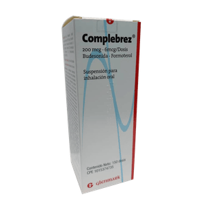 COMPLEBREZ 200 MCG 6 MCG SUSPENSION PARA INHALAR 150 DOSIS