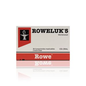 ROWELUK  5 MG X30 COMPRIMIDOS MASTICABLES