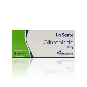 LA SANTE GLIMEPIRIDE 4 MG X16 TABLETAS