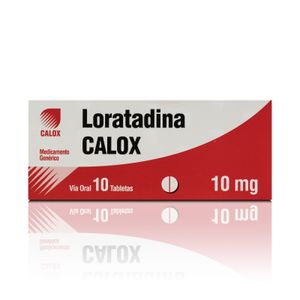 CALOX LORATADINA 10 MG X10 TABLETAS