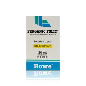 FERGANIC FOLIC PEDIATRICO 30 ML GOTAS