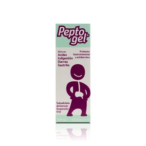 PEPTOGEL 262.5 MG / 15 ML X120  ML SUSPENSION ORAL