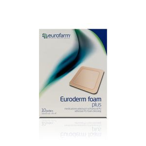 EUROFARM APOSITO FOAM  10X10 CM X 1 UNIDADES