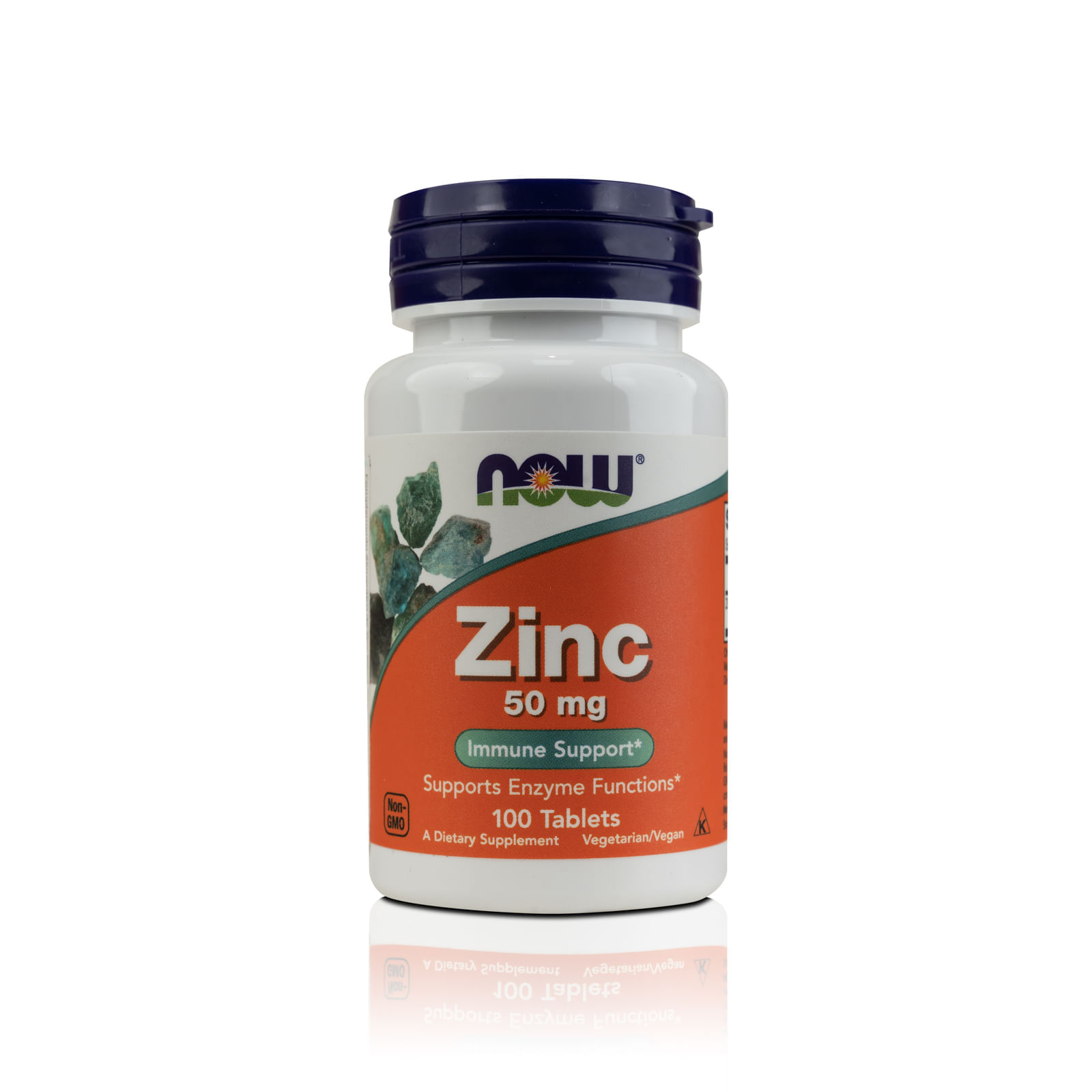 Now Zinc 50 Mg X100 Tabletas