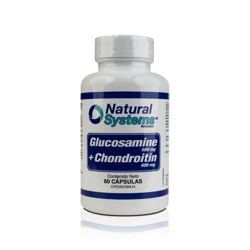 NATURAL SYSTEMS GLUCOSAMINA CHONDROITIN X60 CAPSULA