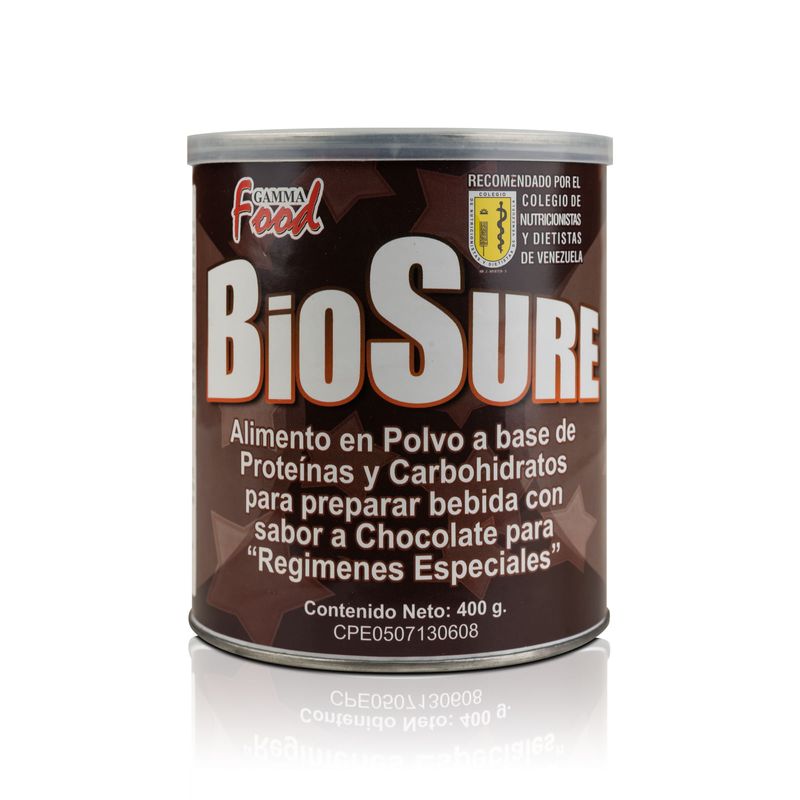 Alimento en polvo chocolate 400 g