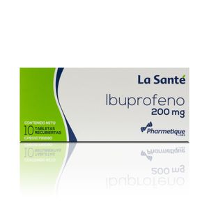 LA SANTE IBUPROFENO 200 MG X10 TABLETAS