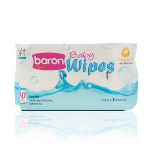 BARON BABY TOALLA HUMEDA WIPES X 70
