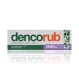 DENCORUB  40 GR GEL