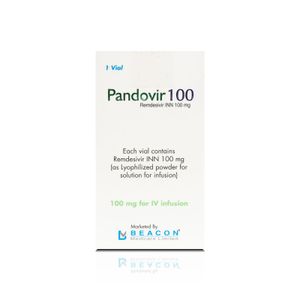 PANDOVIR PARA SOLUCION LIOFILIZADA INTRAVENOSA 100 MG X1 AMPOLLA