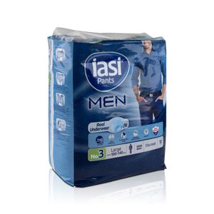 IASI PAÑAL MEN ADULTO TIPO PANTIS NUMERO 3 X 12