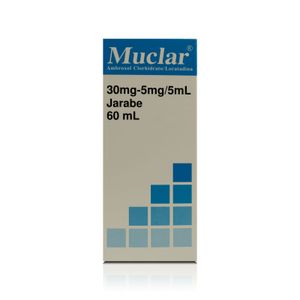 MUCLAR  30 MG - 5 MG / 5 ML X60 ML JARABE