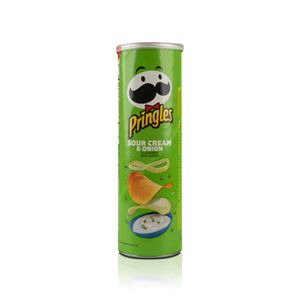 PRINGLES SABOR CREMA ACIDA DE CEBOLLA 158 GR