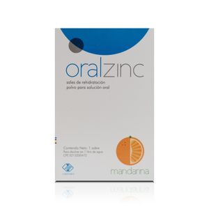ORALZINC MANDARINA X1 SOBRE