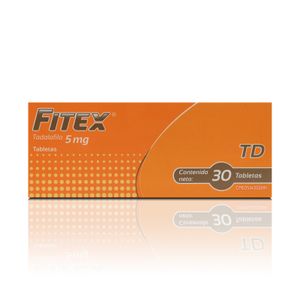 FITEX 5 MG X30 TABLETAS RECUBIERTAS