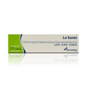 LA SANTÉ CLOTRIMAZOL.NEOMICINA.DEXA   X20 GR CREMA