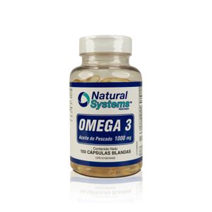 NATURAL SYSTEMS OMEGA 3 SOFTGELS 1000 MG X100 CAPSULAS