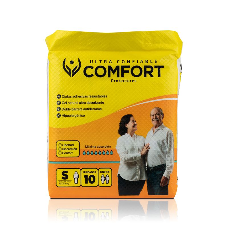 COMFORT PAÑAL ADULTO TALLA S X 10