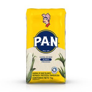 PAN HARINA MAIZ BLANCO 1KG