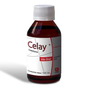 CELAY  ORAL 5 MG /5 ML X100 ML SOLUCION