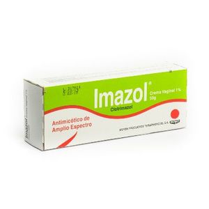 IMAZOL VAGINAL 1% 50 GR CREAMA