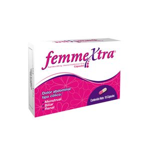 FEMMEXTRA 200 10 MG X10 CAPSULAS