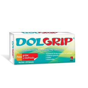 DOLGRIP 325 MG 4 MG / 32 MG X10 CAPSULAS